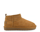 Colors of California Suede Short Sheepskin Boot Tan CAMEL - HC_SHEAR02_TAN-134